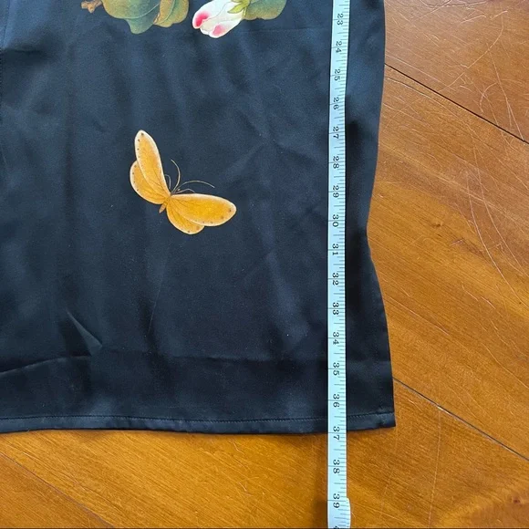 Silk Kimono Robe Plus Size - Picture 14 of 16